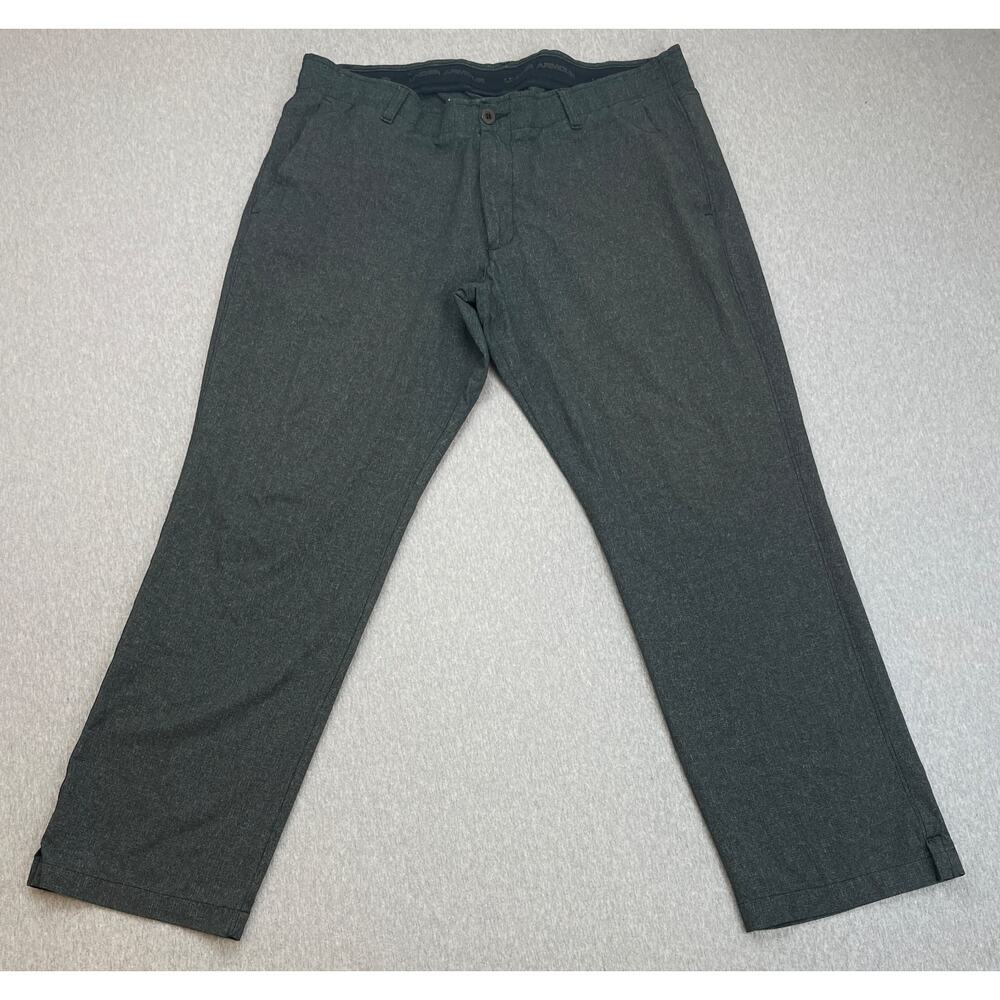 Under Armour Pants Mens 40 x 32 Poly Performance Golf Chino Flat Front‎ Straight